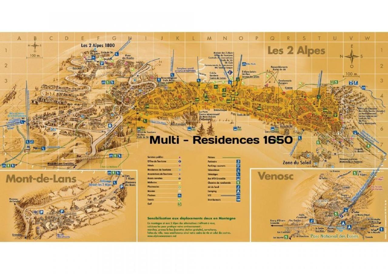 Multi-Residences 1650 Les Deux Alpes Ngoại thất bức ảnh